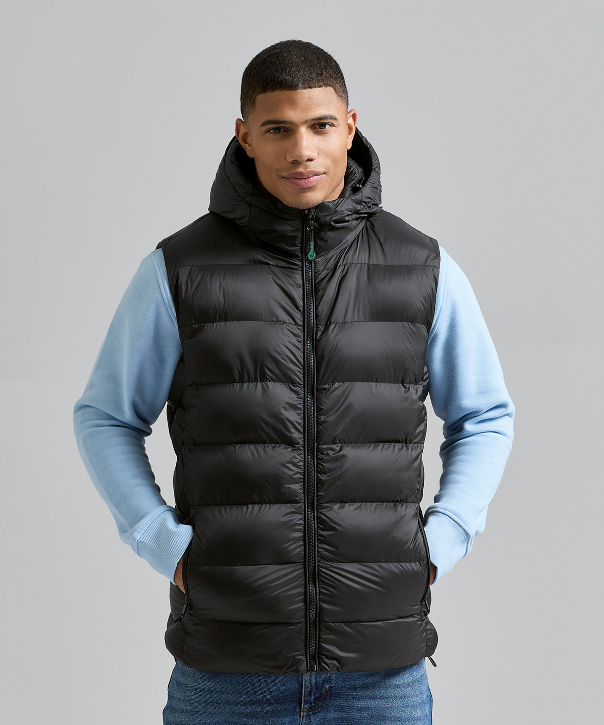 COOZO-Solitude recycled hooded bodywarmer