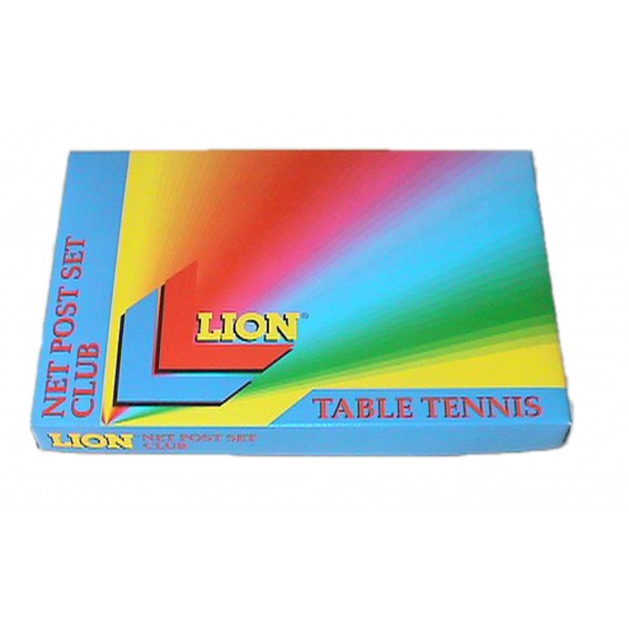 Lion TTPNLC Table Tennis Net & Post Set Club