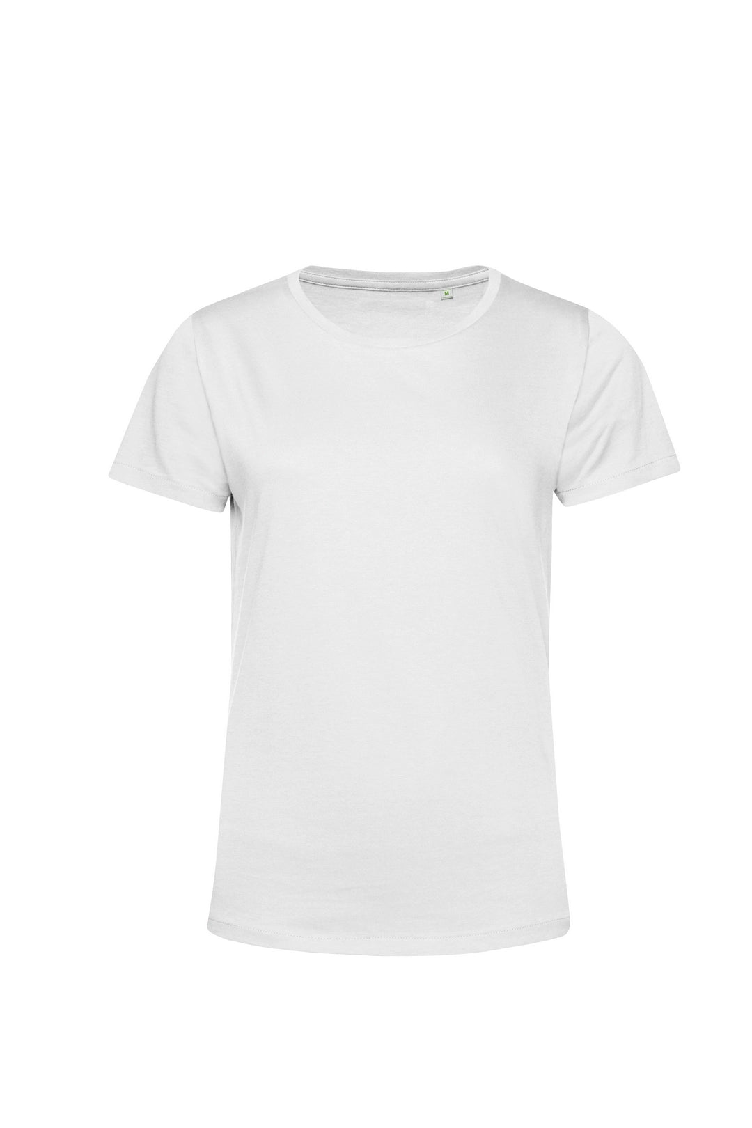 B&C TW02T #E150 modern basic short sleeve t-shirt women 100% cotton Thin collar rib Light color - COOZO