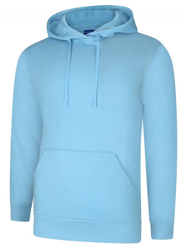 Uneek Deluxe Hooded Sweatshirt (UC509) Bright Colors - COOZO