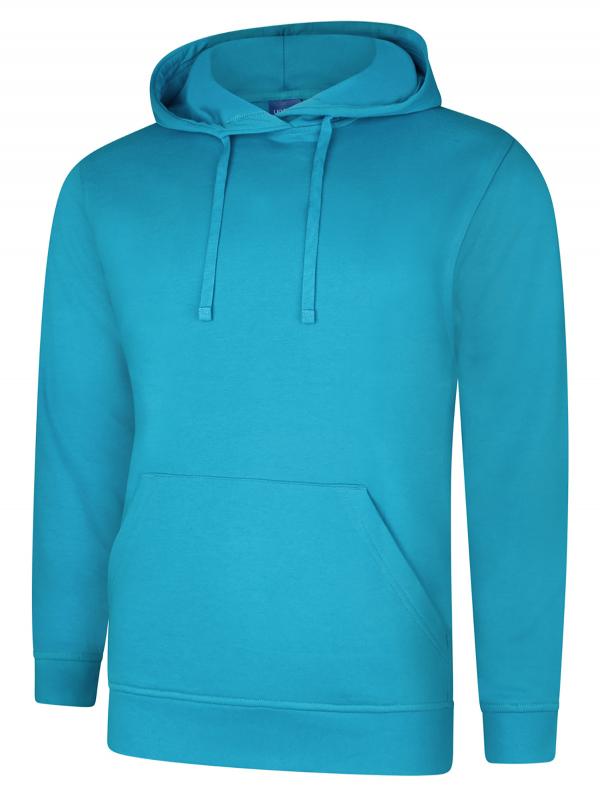 Uneek Deluxe Hooded Sweatshirt (UC509) Bright Colors - COOZO
