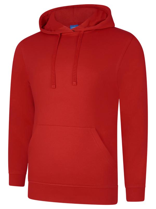 Uneek Deluxe Hooded Sweatshirt (UC509) Bright Colors - COOZO