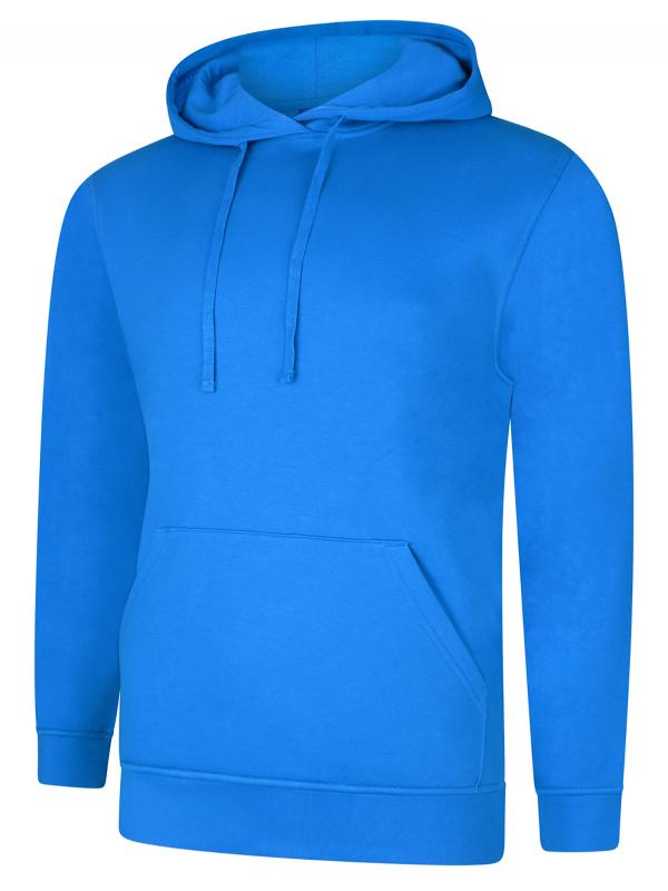 Uneek Deluxe Hooded Sweatshirt (UC509) Bright Colors - COOZO