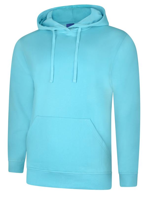 Uneek Deluxe Hooded Sweatshirt (UC509) Bright Colors - COOZO