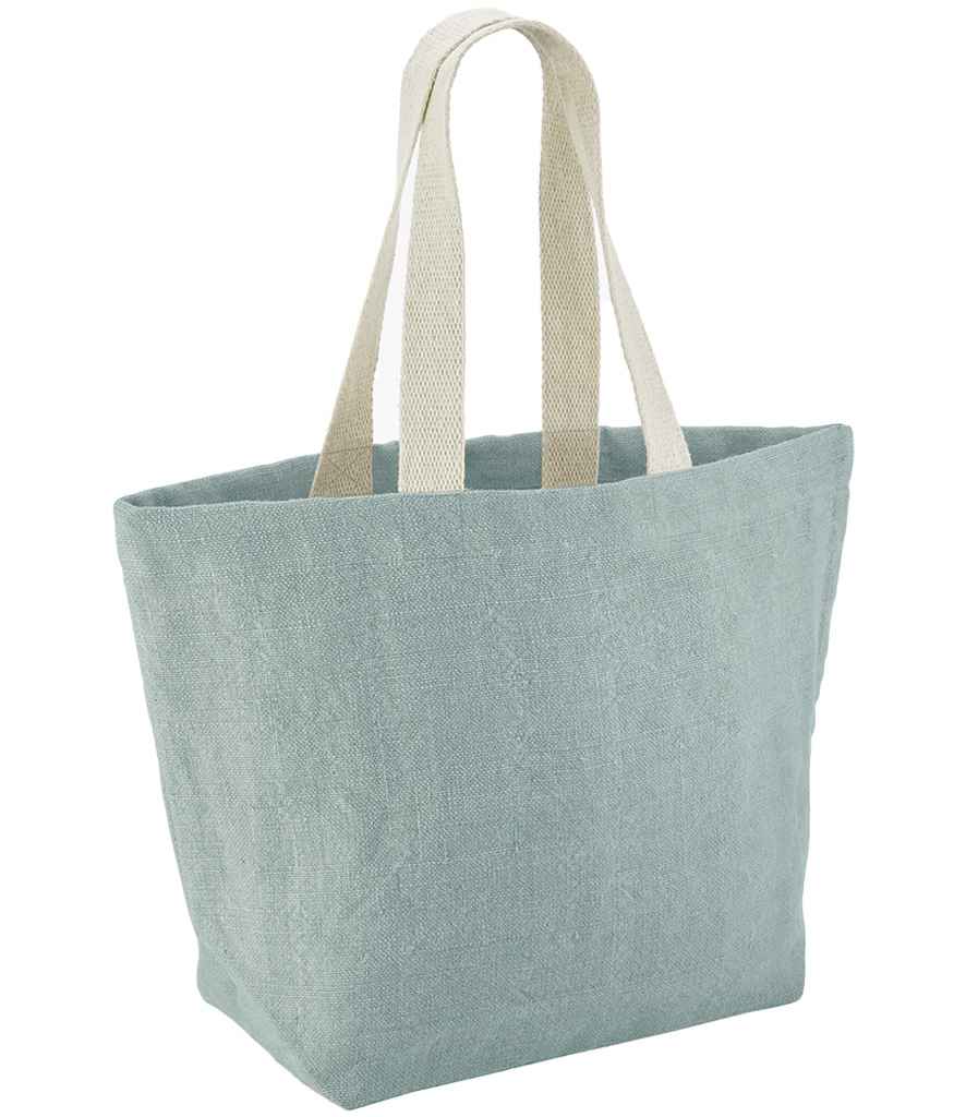 Westford W466 Mill Soft Washed Jute Beach Bag Soft washed jute Capacity 34 litres - COOZO