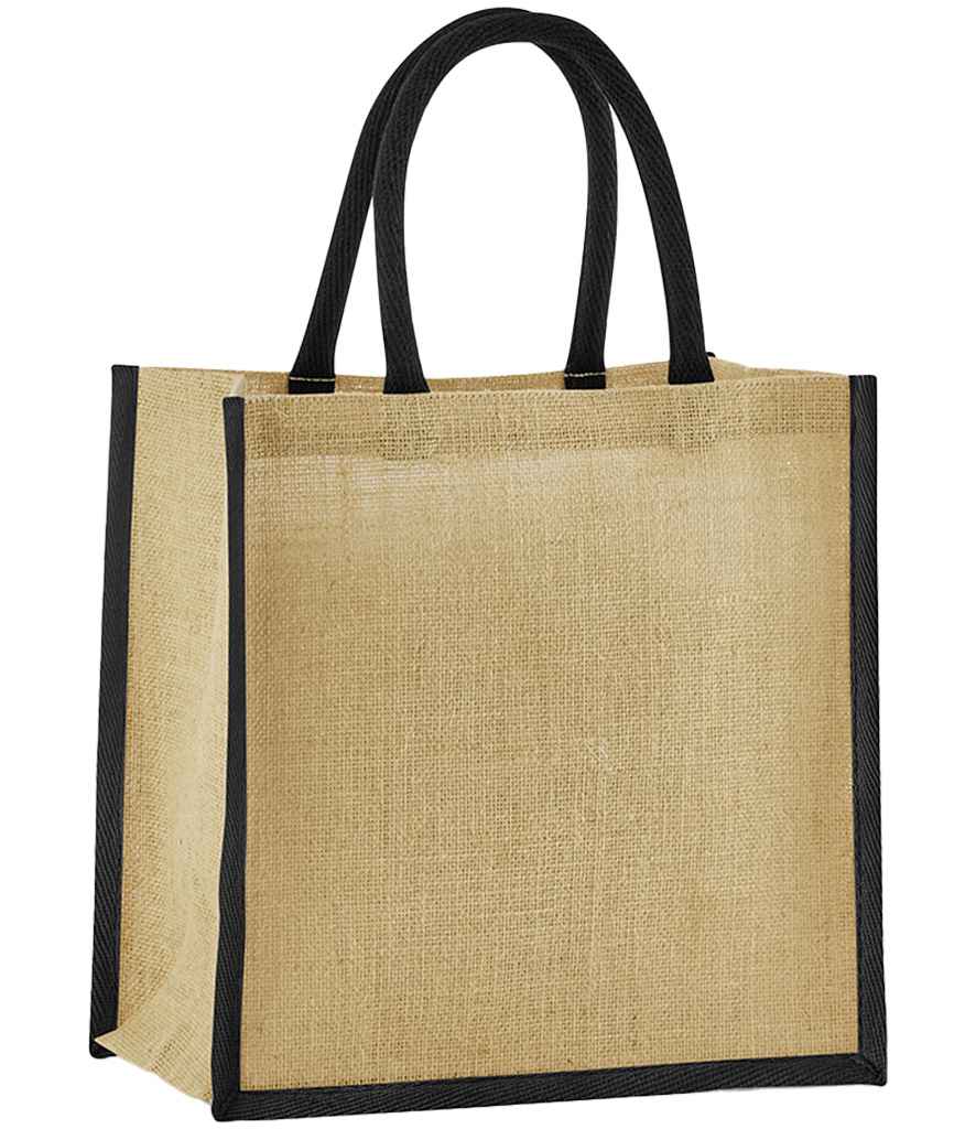 Westford Mill W477 Westford Mill Natural Starched Jute Mini Gift Bag - COOZO