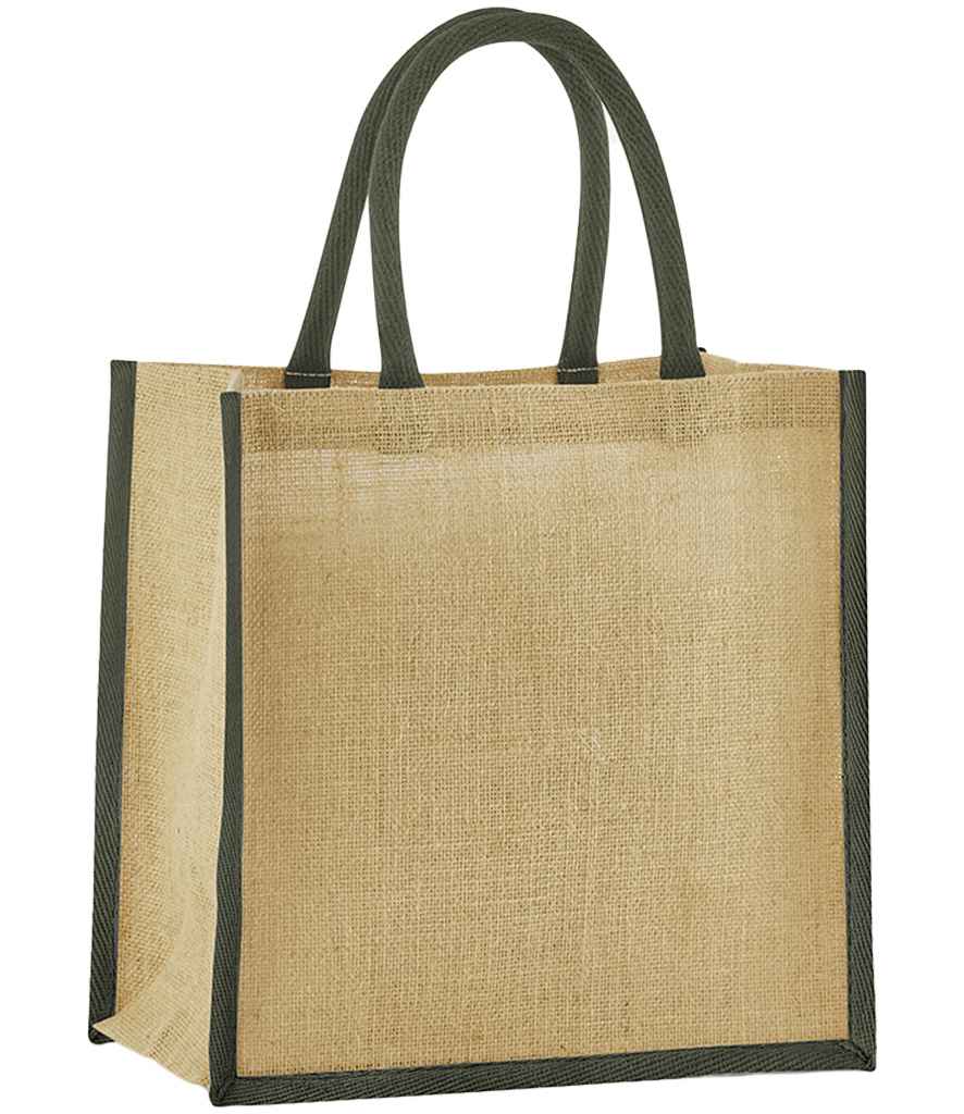 Westford Mill W477 Westford Mill Natural Starched Jute Mini Gift Bag - COOZO