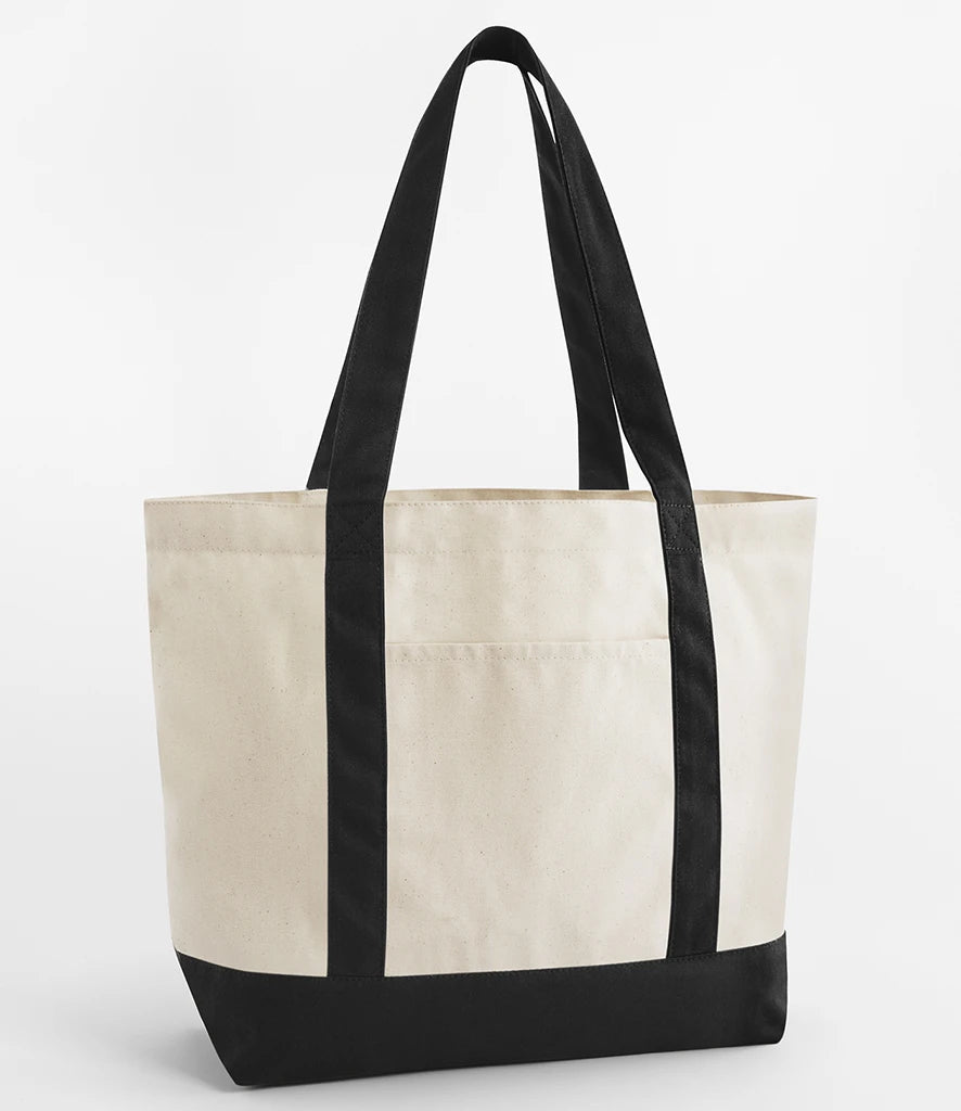 Westford Mill W804 Organic Varsity Shopper