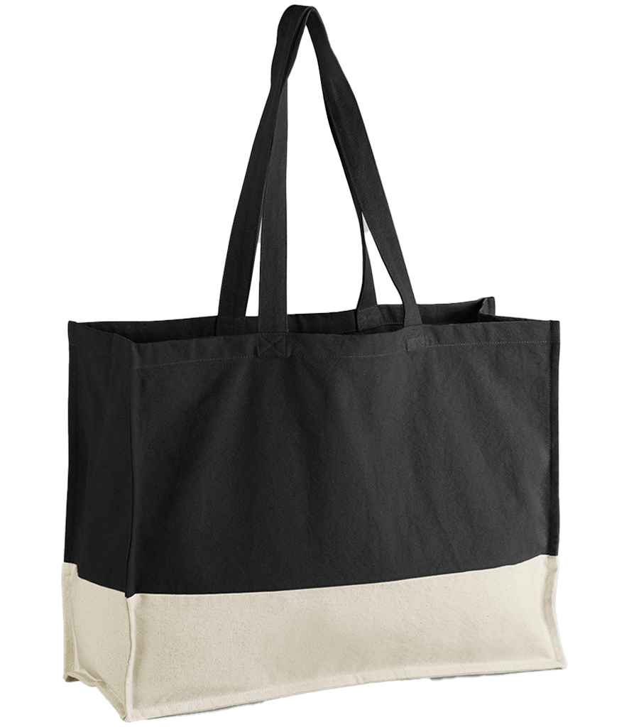 Westford Mill W858 EarthAware Organic Contrast Shopper - COOZO