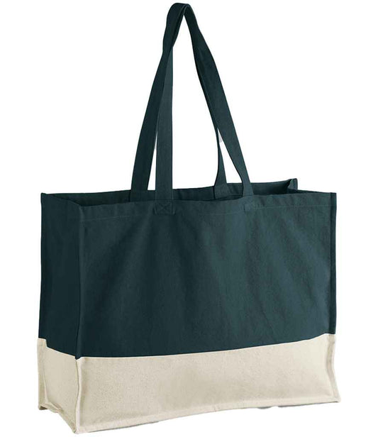 Westford Mill W858 EarthAware Organic Contrast Shopper - COOZO