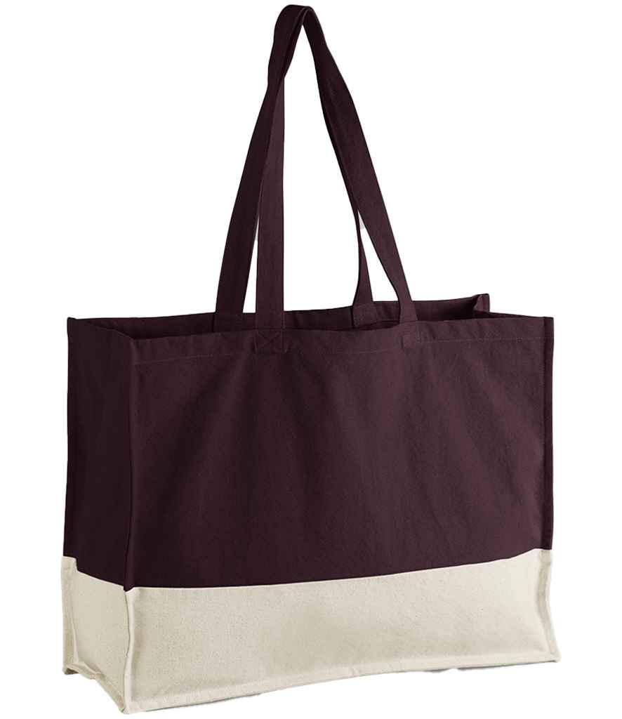 Westford Mill W858 EarthAware Organic Contrast Shopper - COOZO