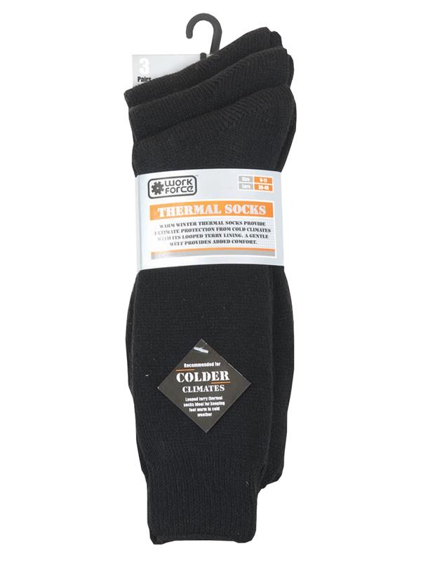 Work Force WFH0050 Classic Thermal 3 Pack Sock