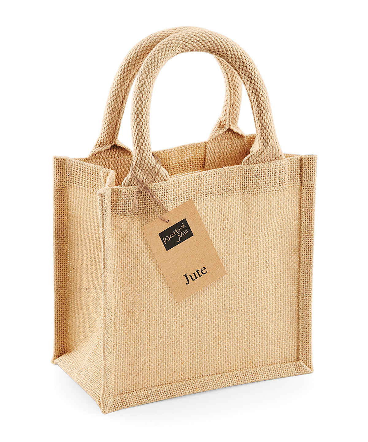Westford Mill WM411 Jute petite gift bag - COOZO