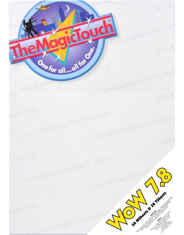 The Magic Touch WOW78A4XL WoW 7.8 Transfer Paper A4XL - COOZO