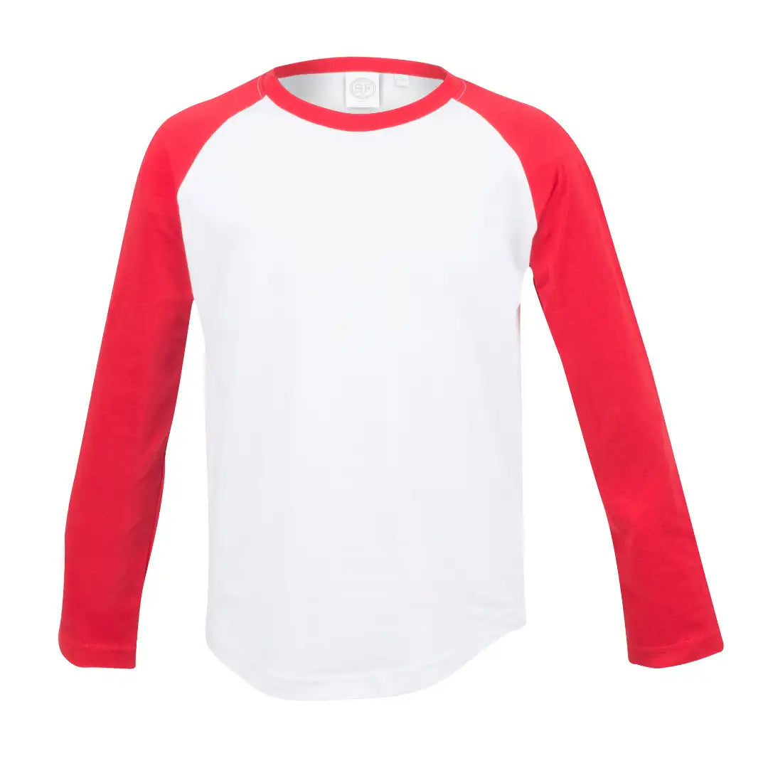 COOZO-Skinnifit Minni Kids Long Sleeve Baseball T-Shirt (SM271)