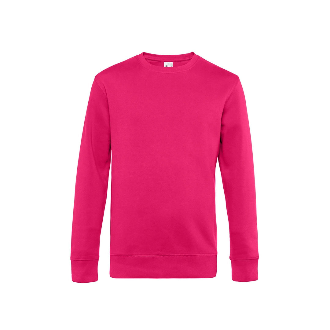 B&C WU01K Men's King Elegant luxurious comfortable crew neck sweatshirt Other color - COOZO