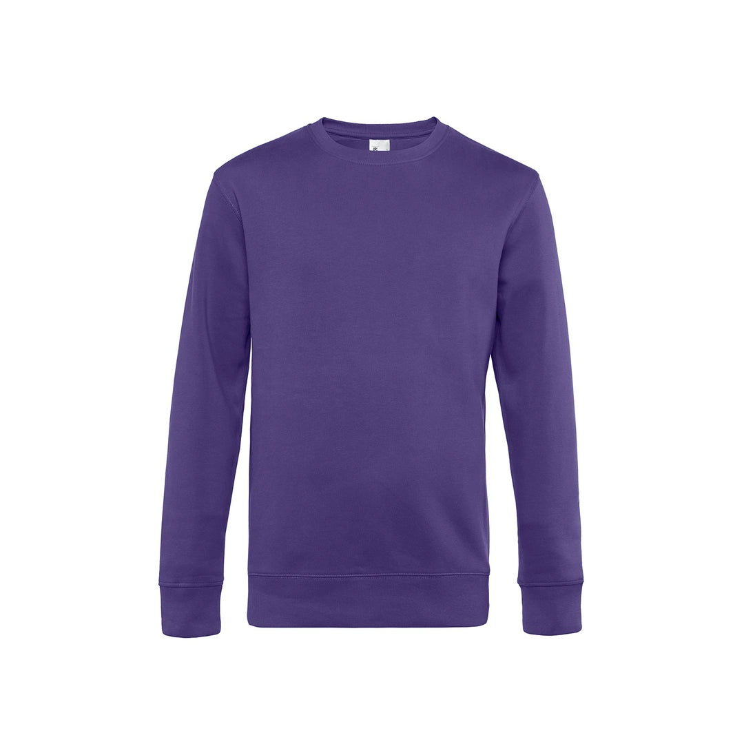 B&C WU01K Men's King Elegant luxurious comfortable crew neck sweatshirt Other color - COOZO
