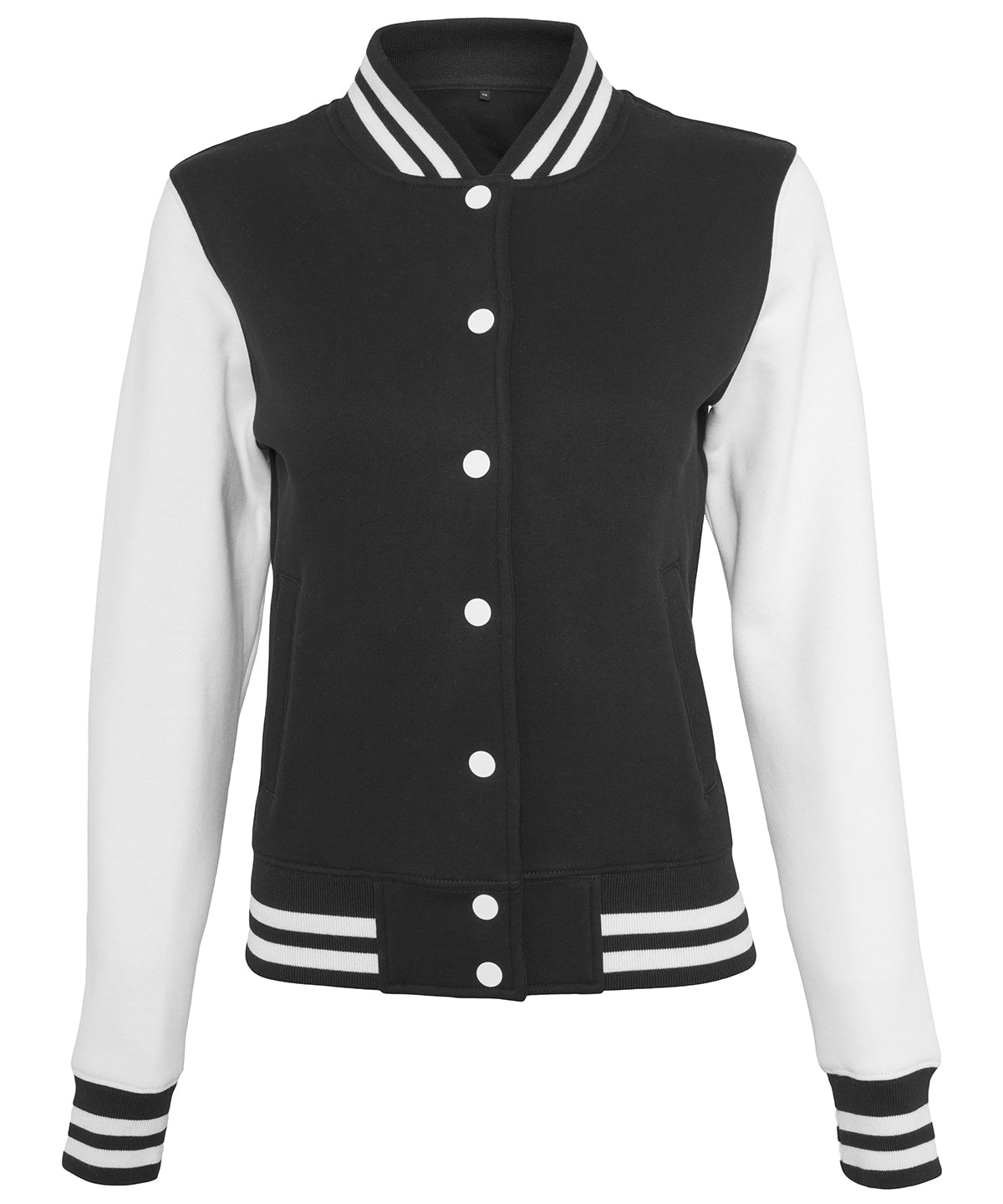 Build Your Brand BY027 Women's sweat college jacket - COOZO