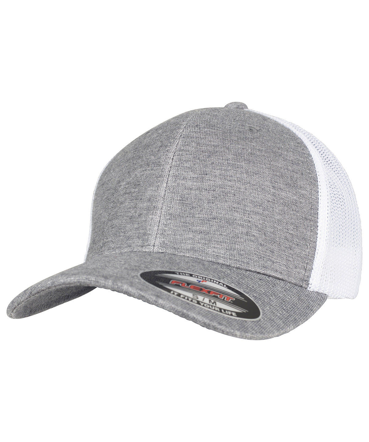 Flexfit YP127 Retro trucker melange cap - COOZO