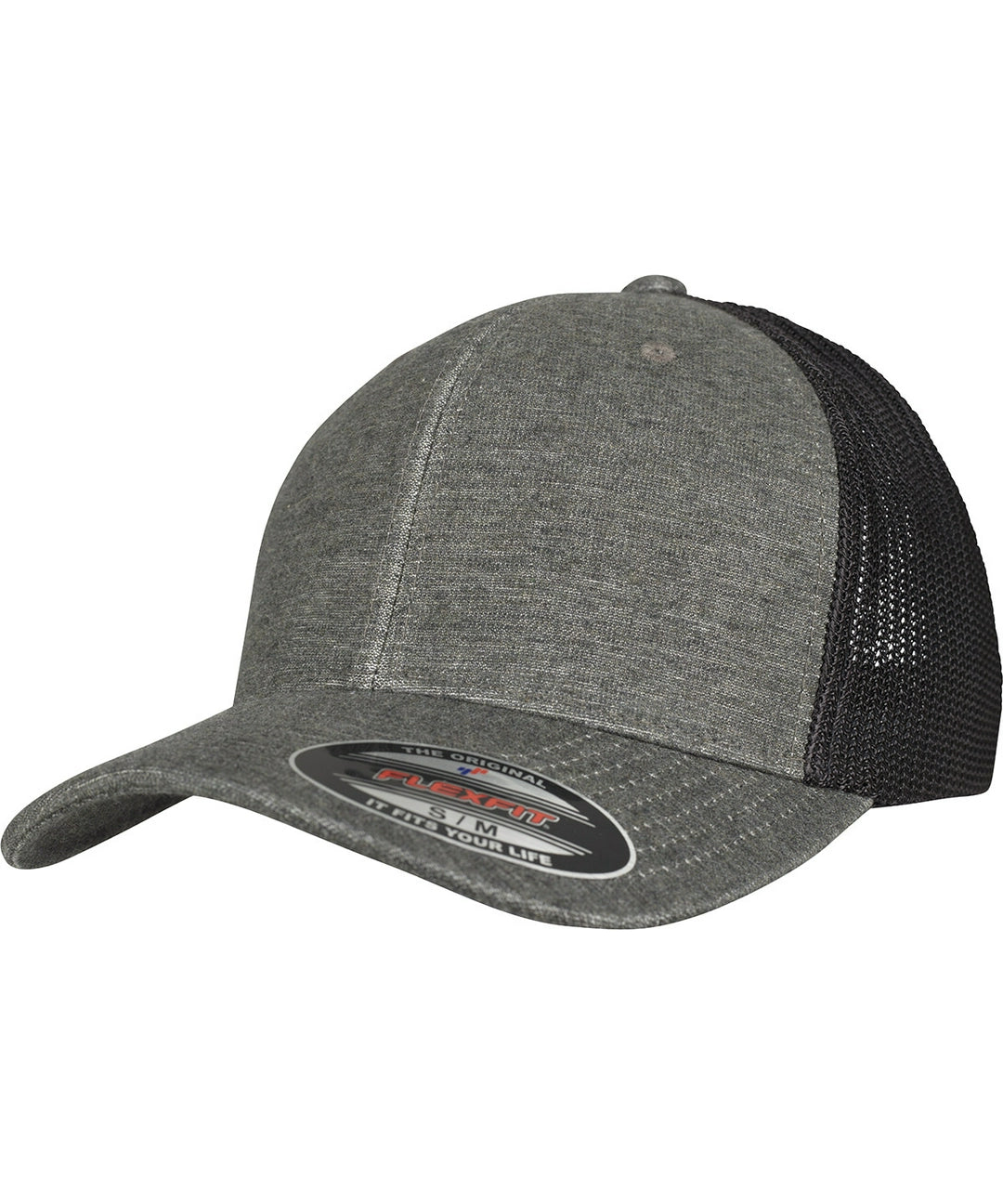 Flexfit YP127 Retro trucker melange cap - COOZO