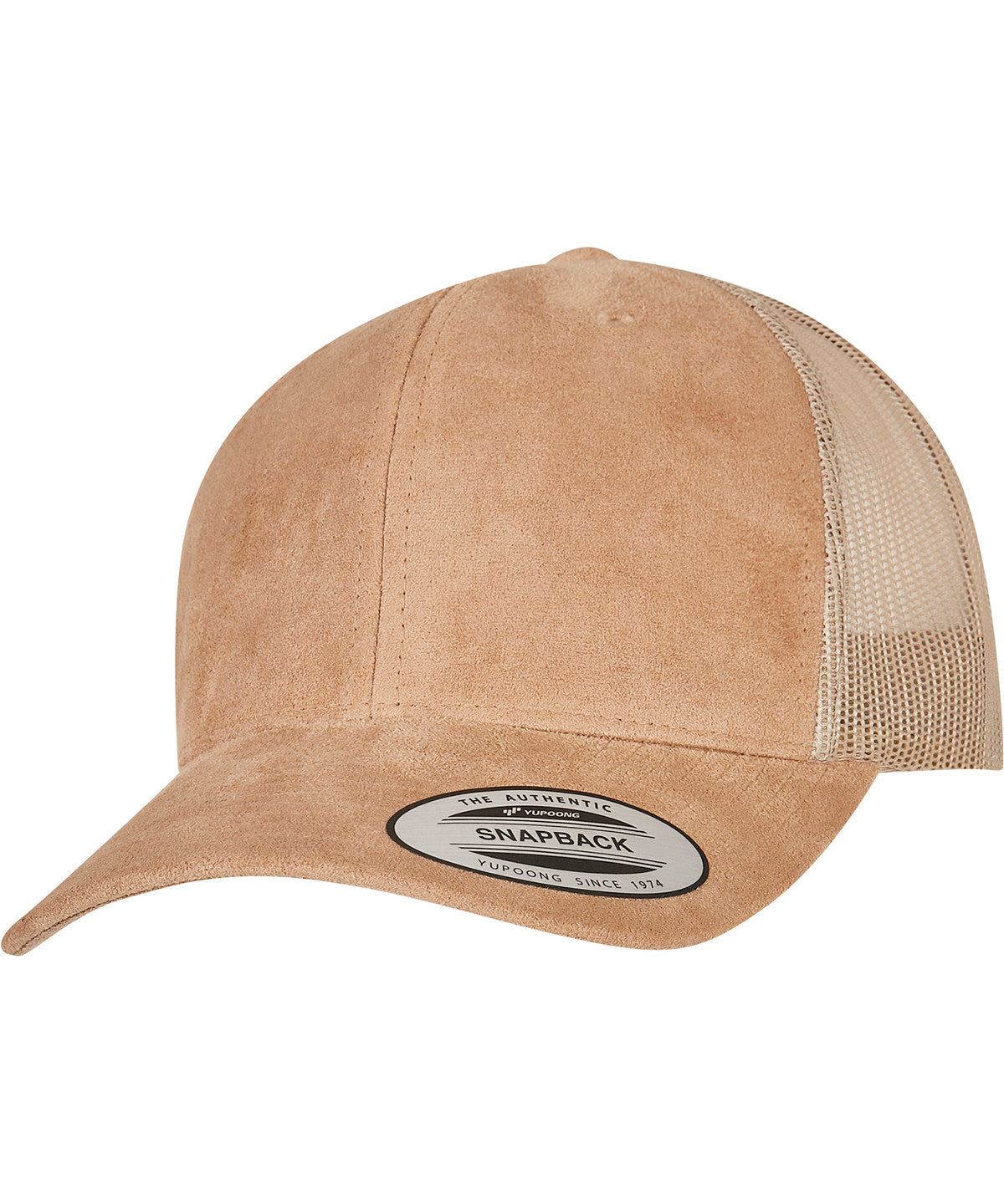 Flexfit YP236 Imitation suede leather trucker cap (6606SU) - COOZO
