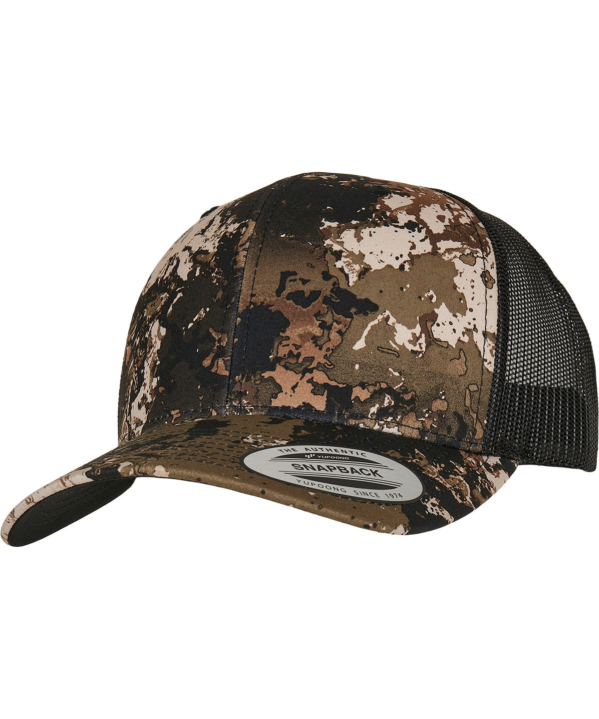 Flexfit YP239 Classics Veil Camo retro trucker cap (6606VC) - COOZO