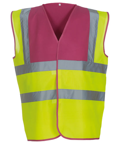 Yoko HVW100 Unisex Two Tone Class 1 Waistcoat/Work Safety Protective Gear Other color - COOZO