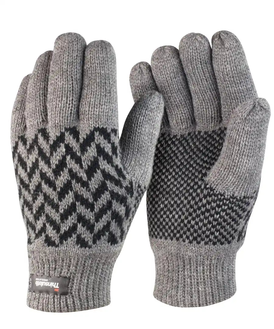 COOZO-Result Pattern Thinsulate glove (R365X)