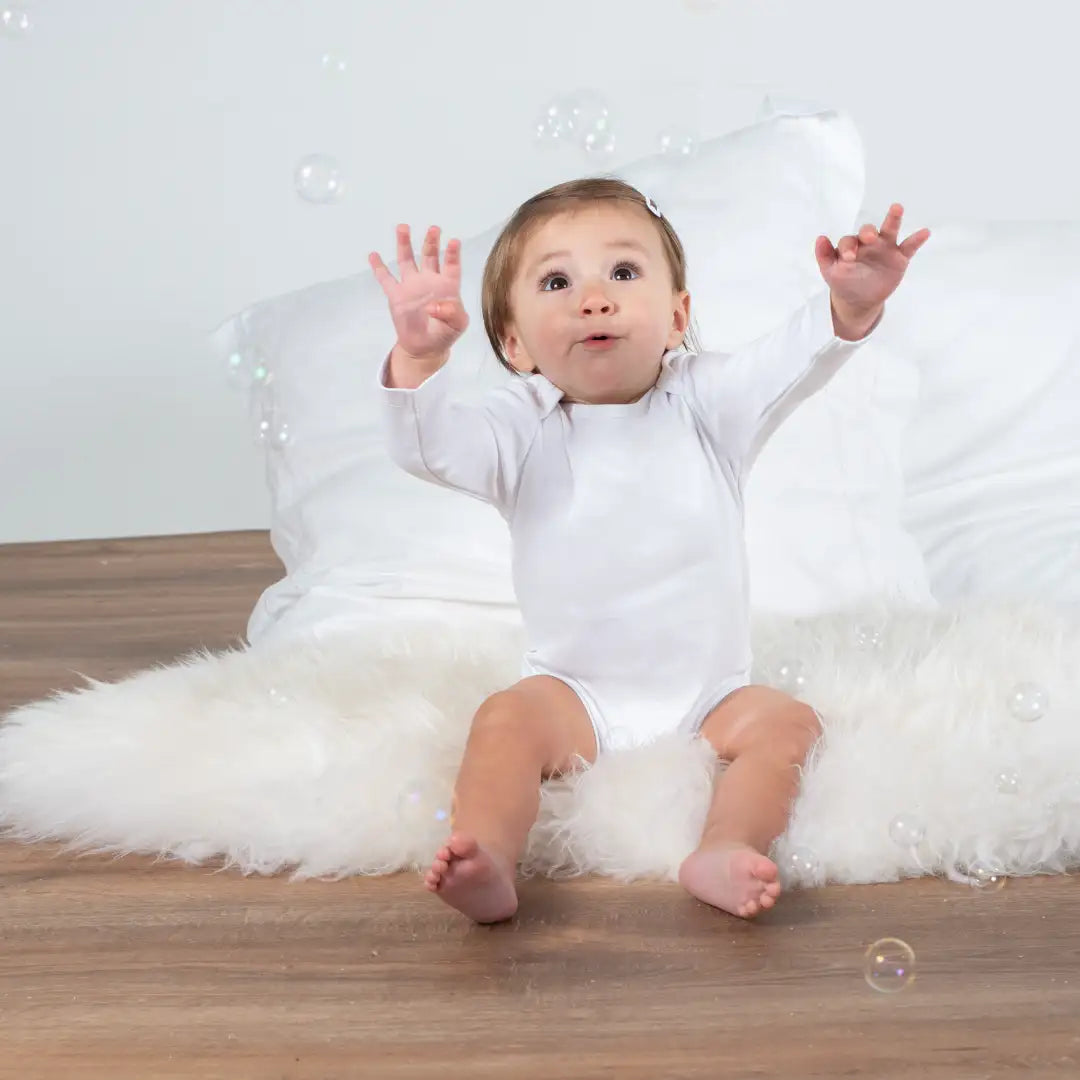 COOZO-Larkwood Long Sleeve Baby Bodysuit (LW052)