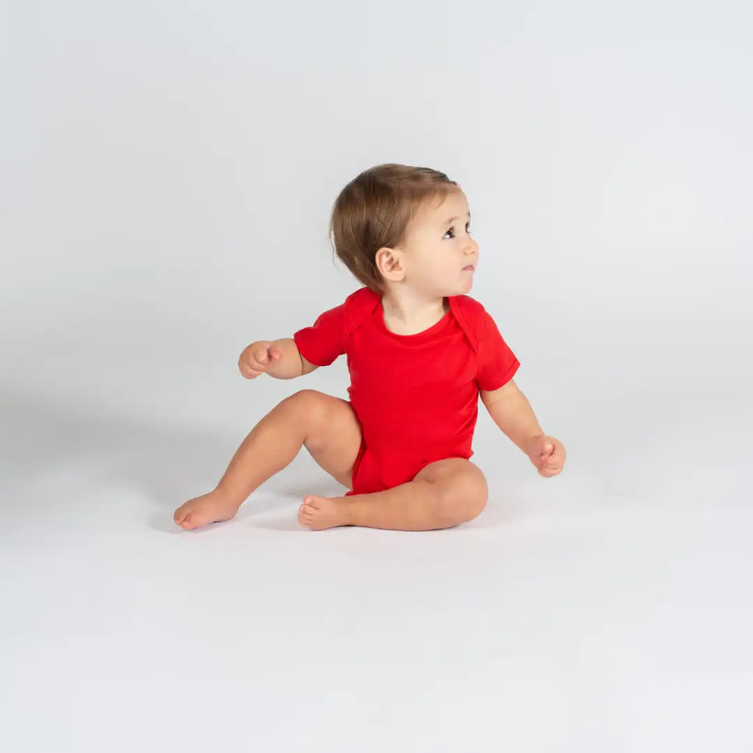 COOZO-Larkwood Essential Short Sleeve Baby Bodysuit (LW500)