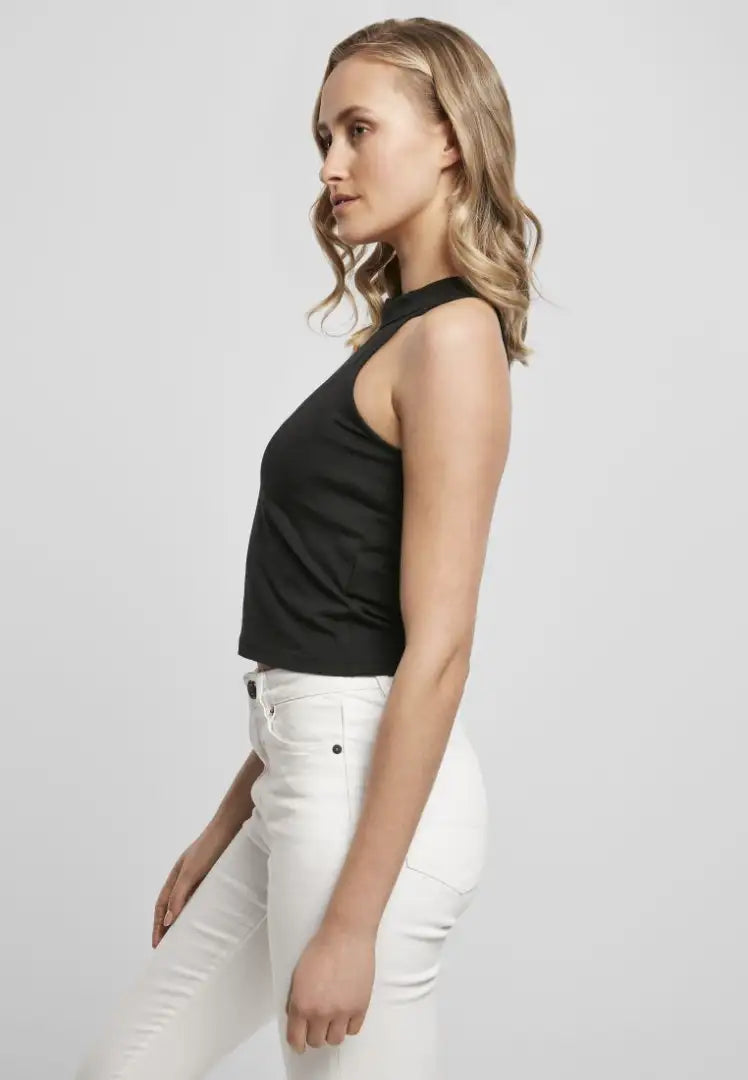 COOZO-Build your brand Women¡¯s turtleneck short top (BY134)