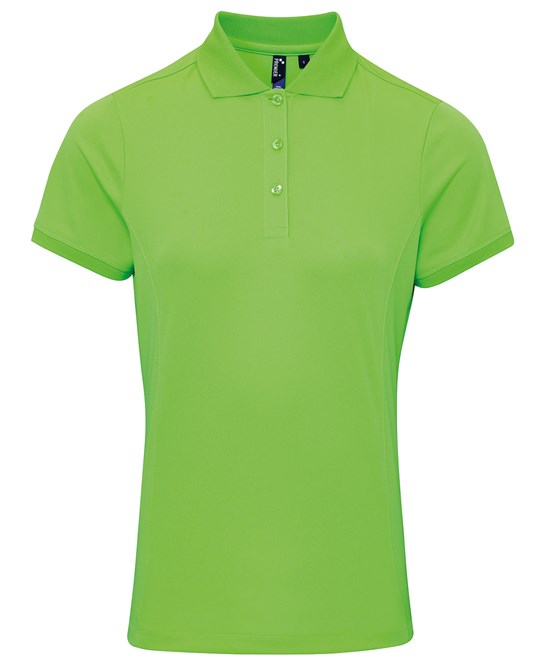 Premier Ladies Coolchecker Pique Polo Shirt Short Sleeve Quick Drying Polo PR616 - COOZO