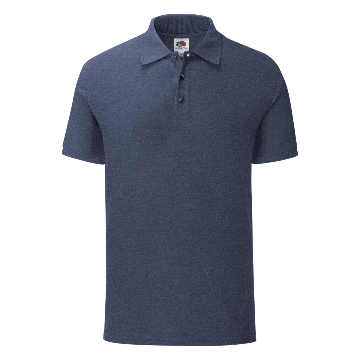 Fruit Of The Loom 63044 Mens Iconic Polo Shirt Heather Color - COOZO