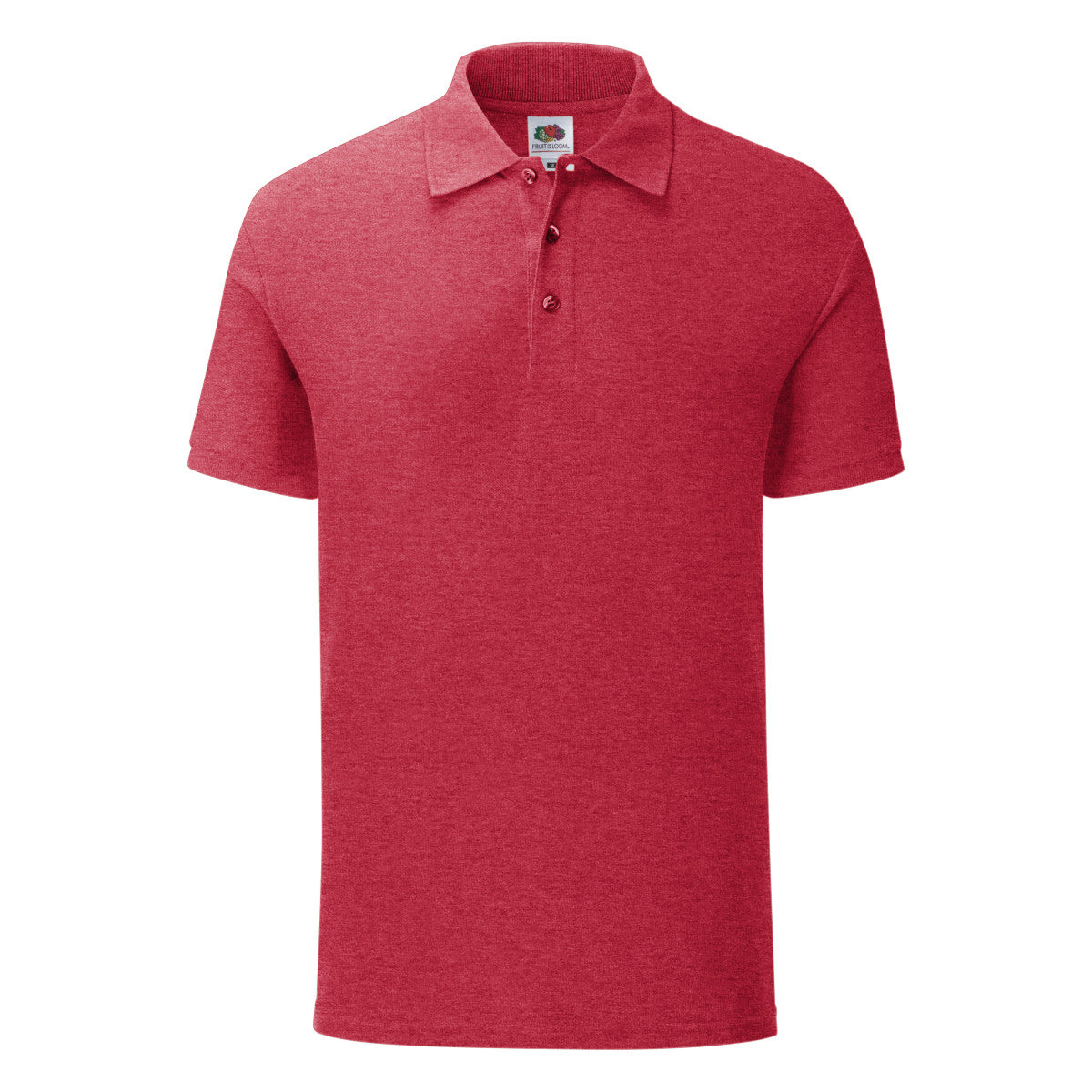 Fruit Of The Loom 63044 Mens Iconic Polo Shirt Heather Color - COOZO