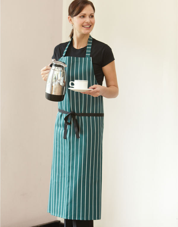 Dennys DP85 Large Cotton Striped Apron - COOZO