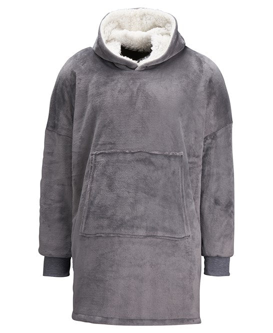 The Ribbon oversized cosy reversible sherpa hoodie - COOZO