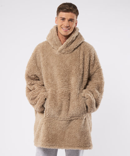 The Ribbon teddy bear fabric hoodie - COOZO