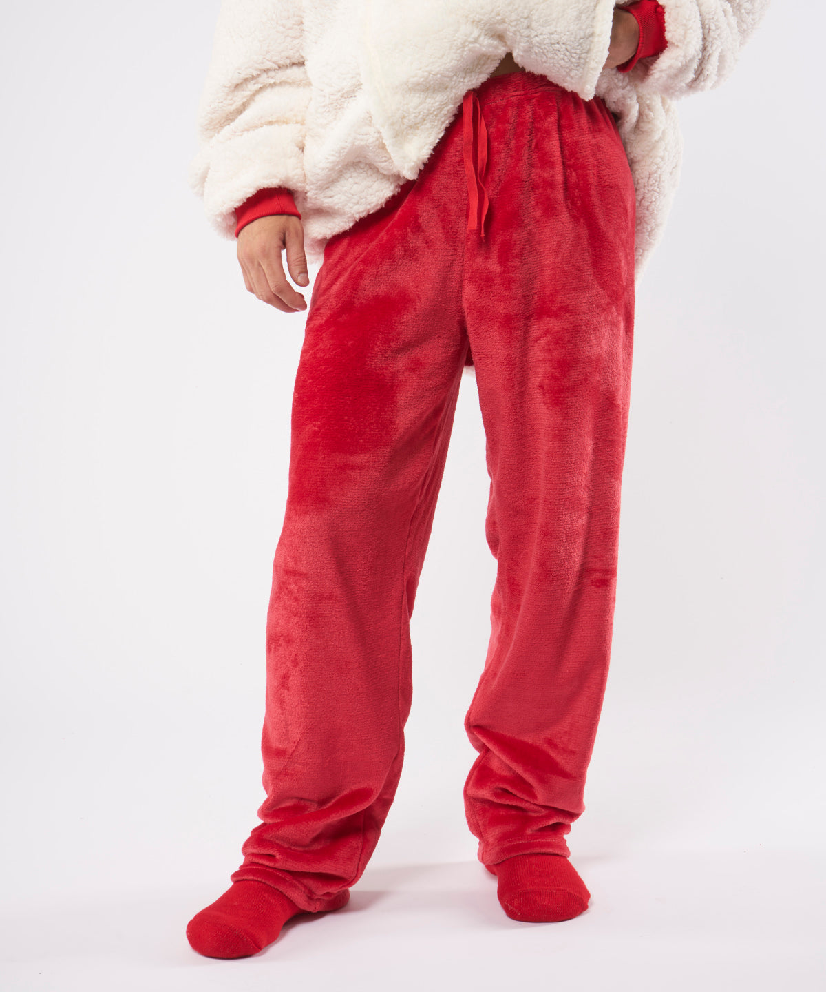 The Ribbon luxury Eskimo-style fleece pants - COOZO