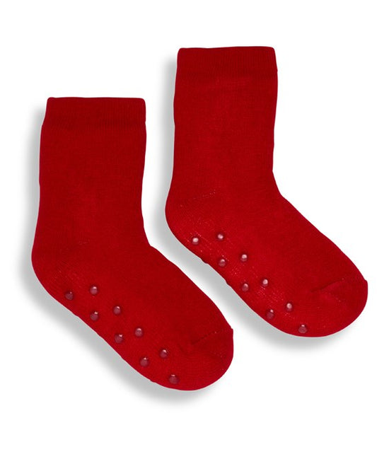 The kids Ribbon luxury Eskimo-style fleece socks - COOZO