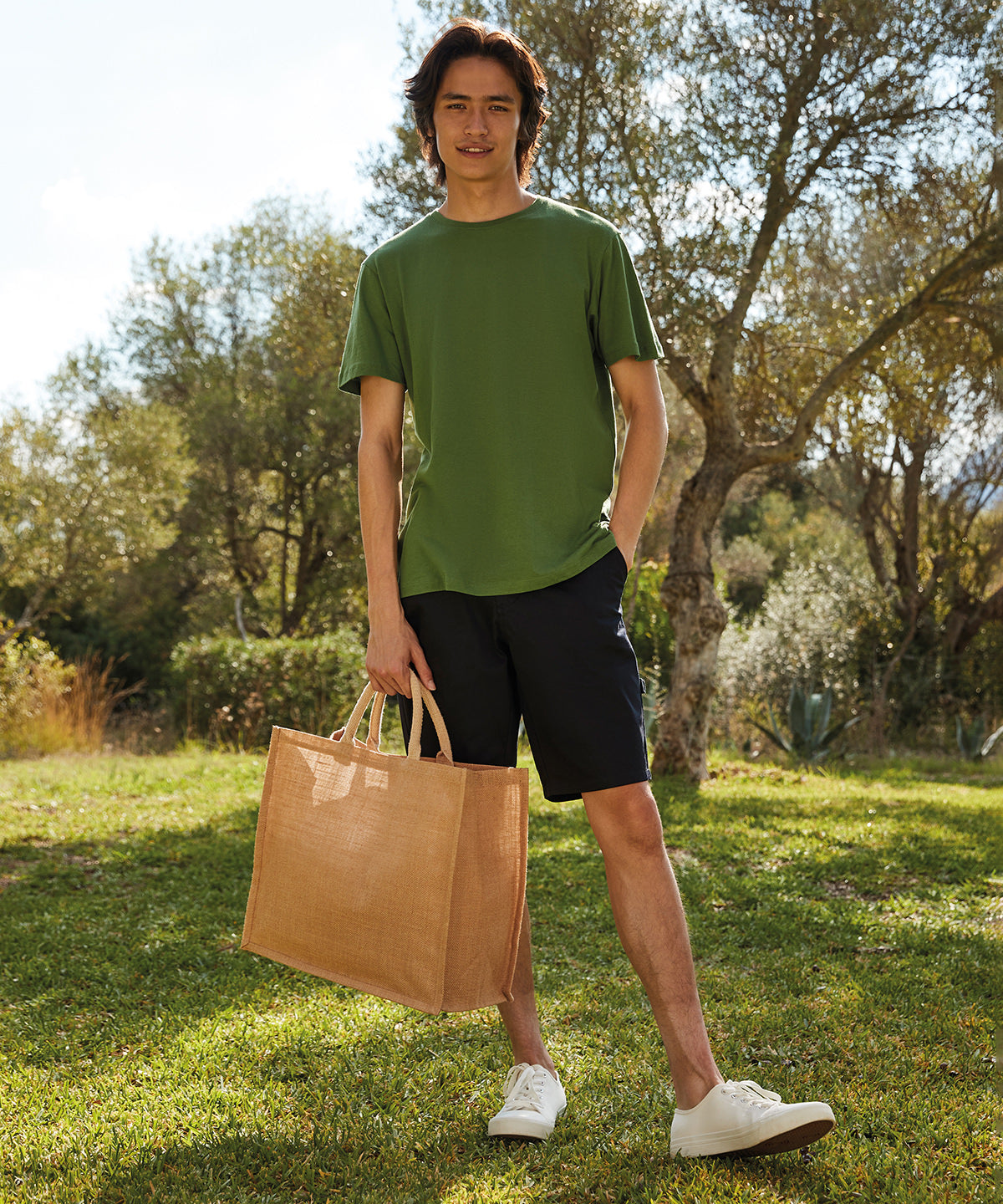 Jute Jumbo Shopper - COOZO