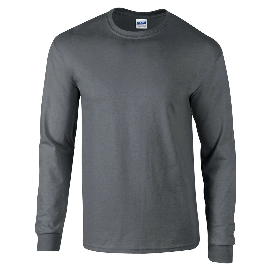 Gildan 2400 Adult Ultra Cotton Long Sleeve T-Shirt - COOZO