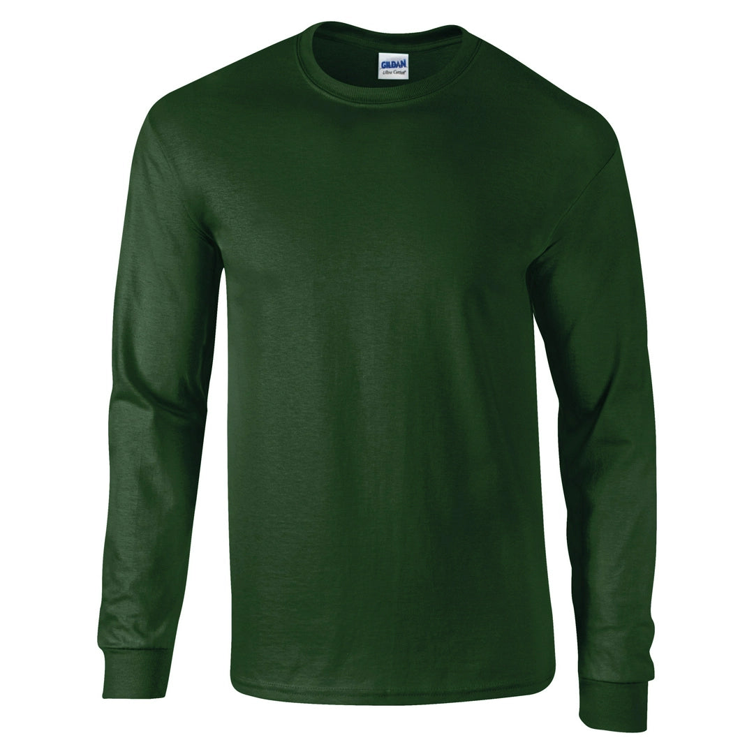 Gildan 2400 Adult Ultra Cotton Long Sleeve T-Shirt - COOZO
