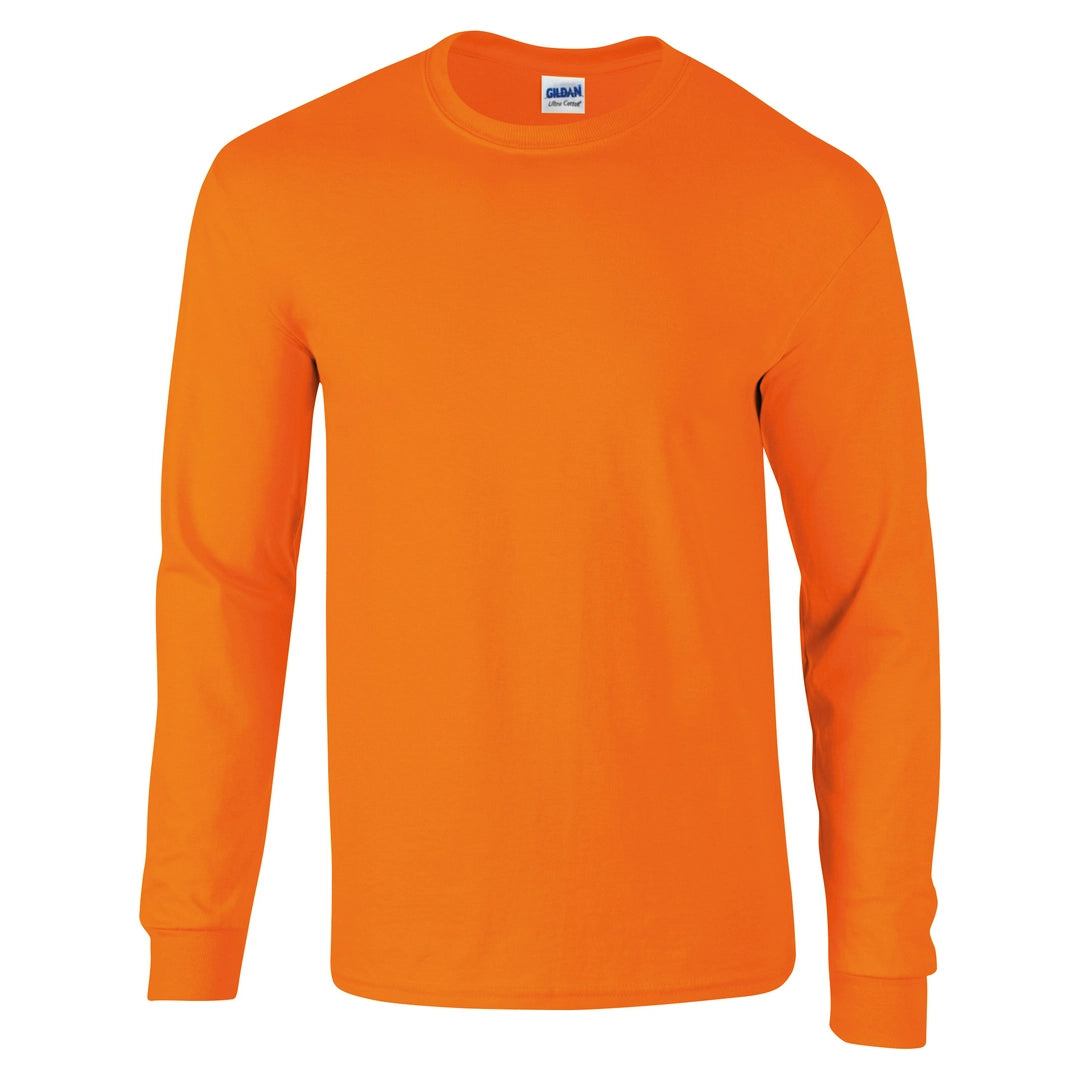 Gildan 2400 Adult Ultra Cotton Long Sleeve T-Shirt - COOZO