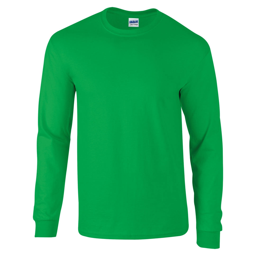 Gildan 2400 Adult Ultra Cotton Long Sleeve T-Shirt - COOZO