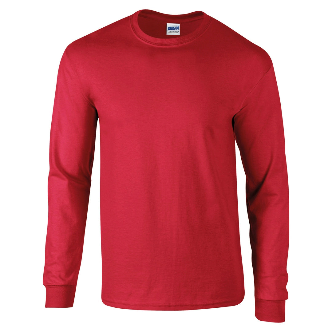 Gildan 2400 Adult Ultra Cotton Long Sleeve T-Shirt - COOZO