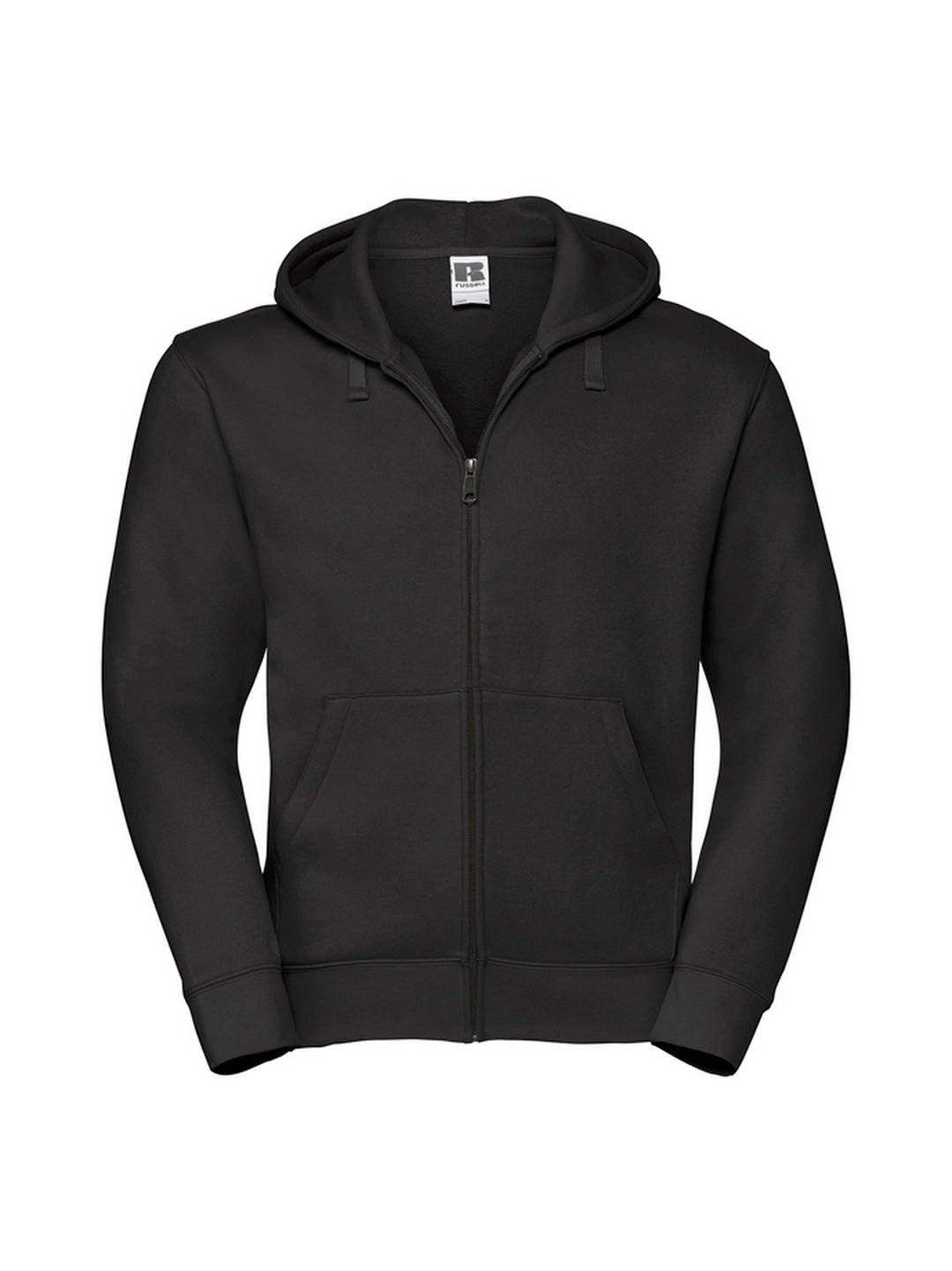 Authentic Zip Hood 280gsm Adult-BLKXS