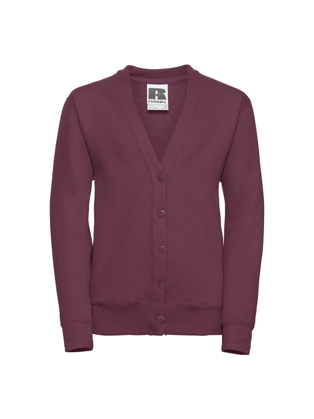 Russell 273B Kids Sweatshirt Cardigan - COOZO