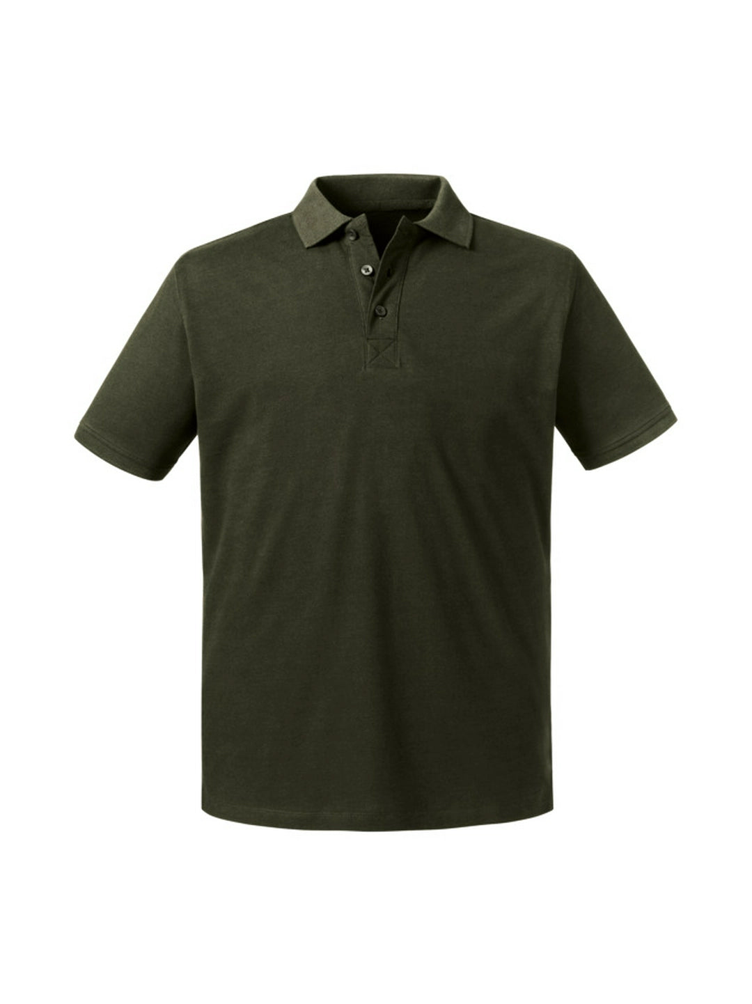 Russell 508M Adult Pure Organic Cotton Polo Shirt - COOZO