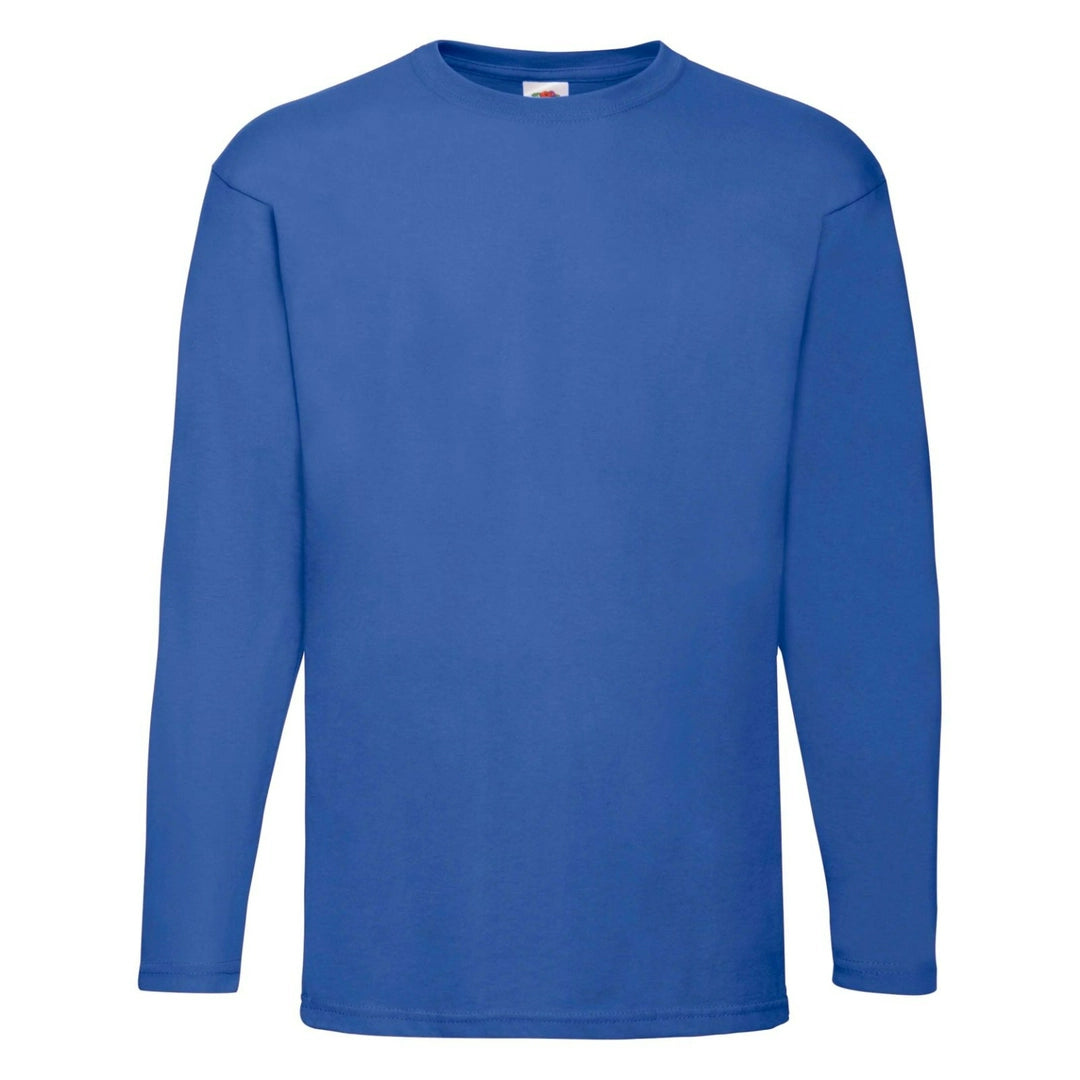 Fruit Of The Loom 61038 Adult Valueweight Long Sleeve T-Shirt - COOZO