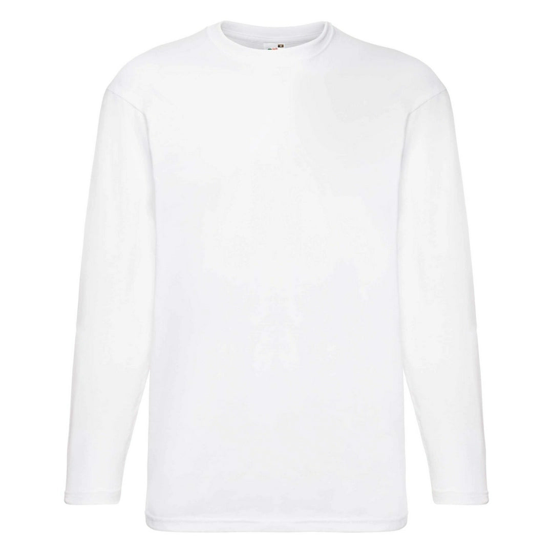 Fruit Of The Loom 61038 Adult Valueweight Long Sleeve T-Shirt - COOZO